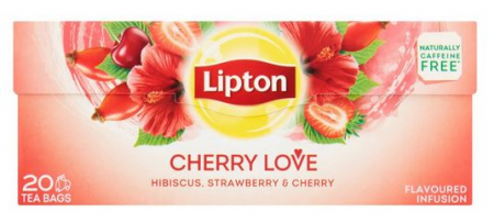 LIPTON Cherry Love Ceai cu Fructe 20 Plicuri [2]