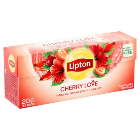 LIPTON Cherry Love Ceai cu Fructe 20 Plicuri [3]