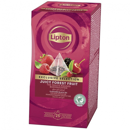 LIPTON Exclusive Selection Tea Juicy Forest Fruit Pyramid 25x1.8g 45g [0]
