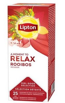 LIPTON Relax Infuzie de Ceai Rooibos 25x1.4g [0]