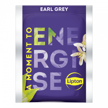 LIPTON Energize Earl Grey Ceai Negru cu Bergamota 100x2g [2]