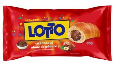 Biscuiti & Fursecuri - LOTTO Croissant cu Cacao si Alune de Padure 5x85g