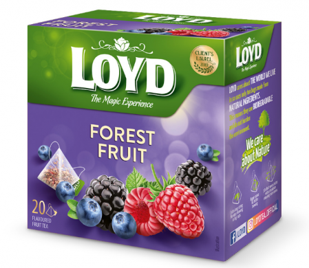 LOYD Ceai Infuzie Fructe de Padure Piramide 20x2g [2]