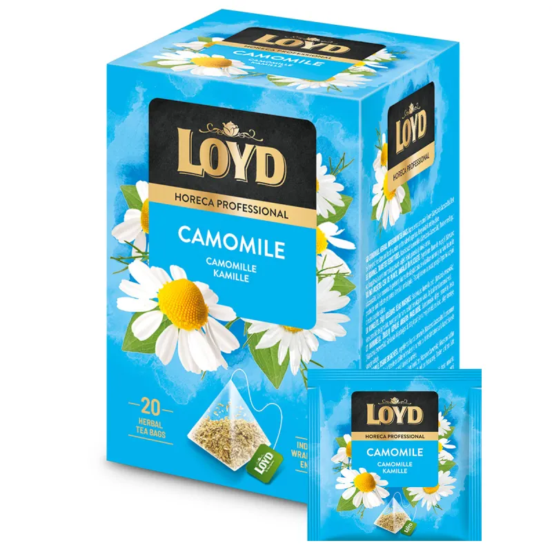 Ceai in Plic - LOYD Horeca Professional Ceai Infuzie de Musetel, Plicuri Ambalate Individual 20x1.5g