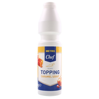 Siropuri și Topping - M. CHEF Topping pt. Cafea cu Aroma de Caramel Sarat 1Kg