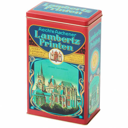 Dulciuri - LAMBERTZ Printen Turta Dulce Mix in Cutie Metalica Retro 400g