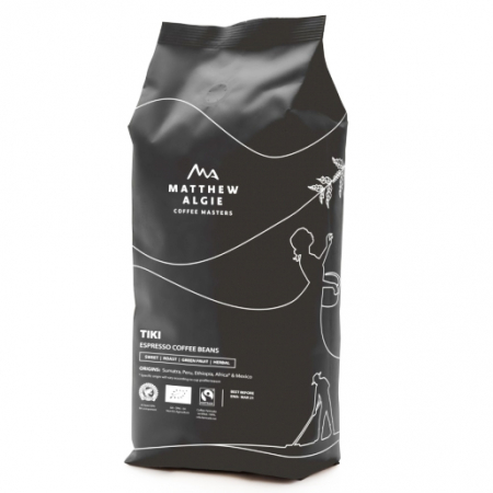 Cafea Boabe Premium - MATTHEW Algie Tiki Coffee Masters Cafea Boabe Espresso 1kg