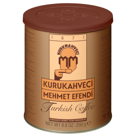 Cafea Măcinată - MEHMET EFENDI Cafea Turceasca pentru Ibric 250g