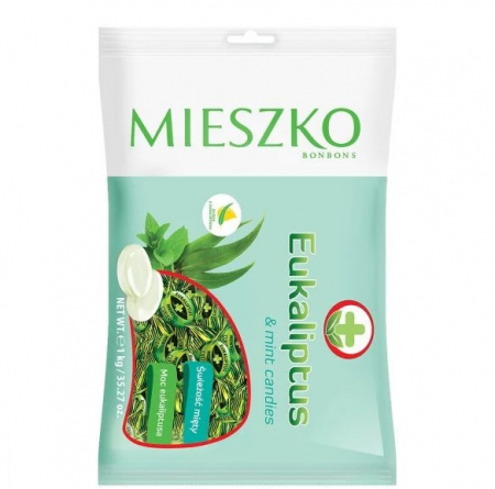 MIESKO Eukaliptus Dropsuri cu Menta si Eucalipt 1kg [1]