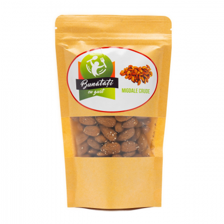 Nuci, Alune si Fructe Deshidratate - Migdale Crude BUNATATI CU GUST 200g