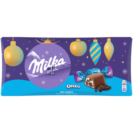 Praline si Bomboane - MILKA Oreo Bomboane de Pom 245g