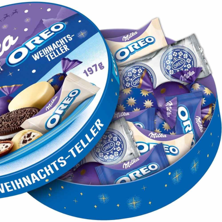 MILKA Oreo Cutie de Craciun - Dulciuri Asortate 197g [1]