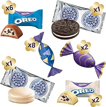 MILKA Oreo Cutie de Craciun - Dulciuri Asortate 197g [2]
