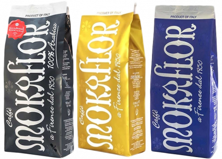 MOKAFLOR 80/20 Oro Golden Blend Cafea Boabe 1Kg [10]