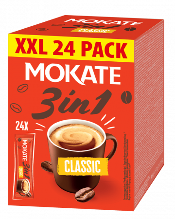 Specialități - MOKATE 3in1 Classic Cafea Instant Plic 24x17g