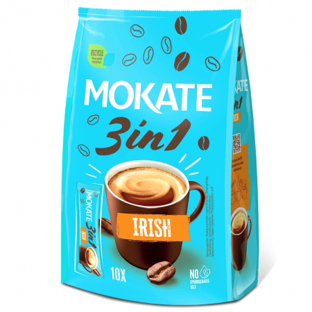 MOKATE 3in1 cu Aroma Irish Cream 10 Plicuri [1]