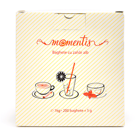 Accesorii & Cadouri - MOMENTIS Zahar Alb Stick - Baton 200x5g