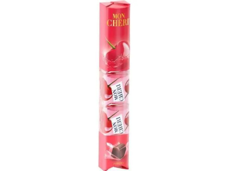MON CHERRY Praline de Ciocolata cu Lichior si Cireasa Intreaga 52.5 g [2]