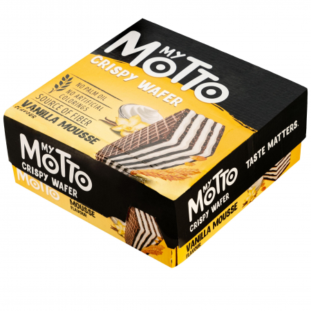 Napolitane - Napolitane MY MOTTO Vanilla Mousse 20x30g