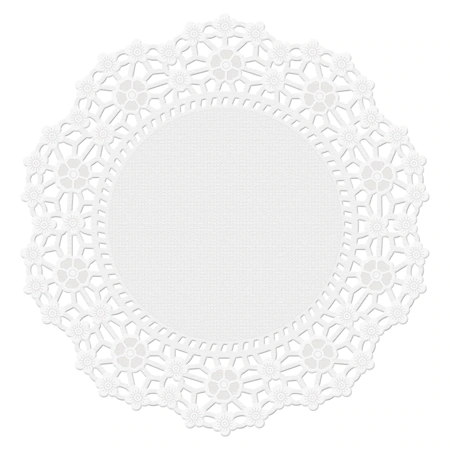 Pahare / Capace / Palete - Naproane Dantele din Hartie pt. Cesti de Cafea / Farfurii 10cm 250buc