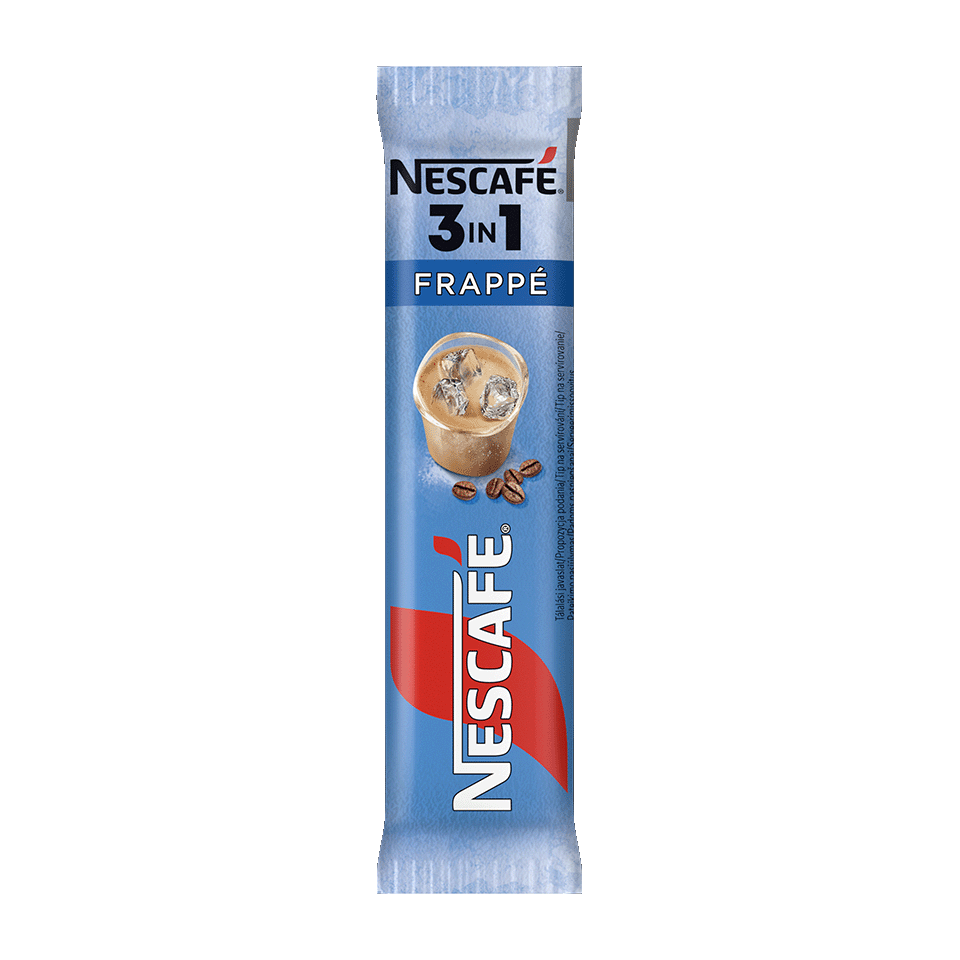 NESCAFE 3in1 Frappe Cafea Instant Plic 24x15g [3]