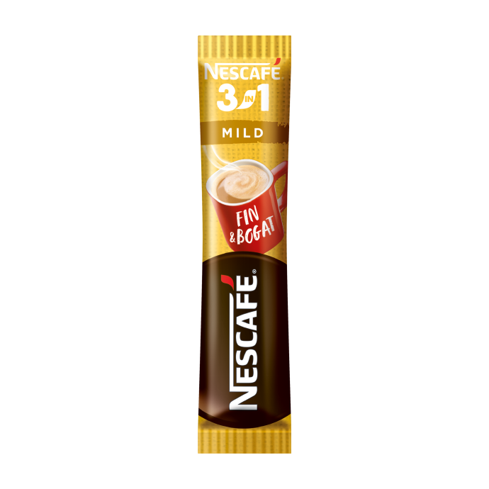 NESCAFE 3in1 Mild Cafea Instant Plic 24x15g [6]