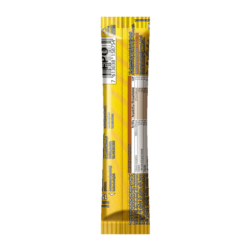 NESCAFE 3in1 Mild Cafea Instant Plic 24x15g [4]