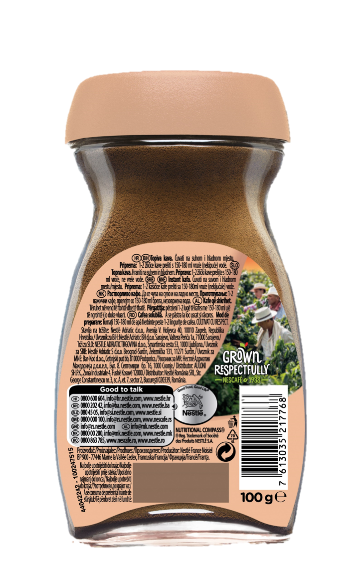 NESCAFE Crema Cafea Solubila Instant bo. 100g [1]