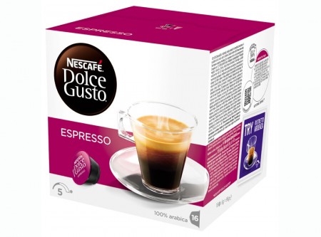 Capsule cu Cafea - NESCAFE Capsule Dolce Gusto Espresso 16buc