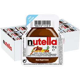 Ciocolata & Praline - NUTELLA Crema de Ciocolata si Alune Portionata 60x15g