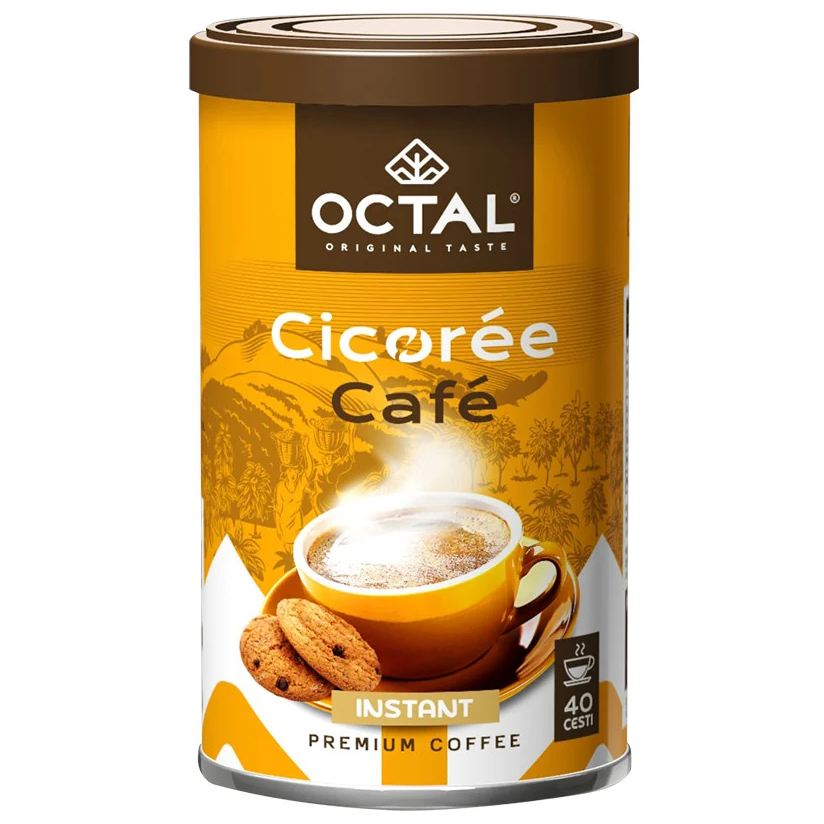 Specialități - OCTAL Cicoree, Amestec de Cafea si Cicoare Instant cut. 100g