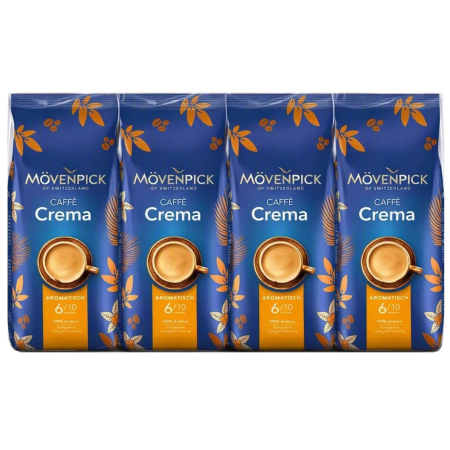 Cafea Boabe Premium - MOVENPICK Caffe Crema Aromatisch - Cafea Boabe 1kg