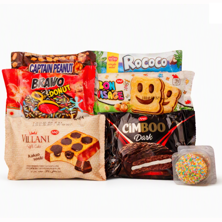 Pachet Cadou cu Dulciuri pentru Craciun Blitzen Kids - 7 Produse + Cutie Festiva [1]