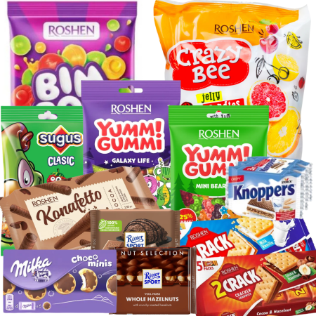 Napolitane - Pachet Dulciuri 1 Iunie - Ziua Copilului - 12 Produse