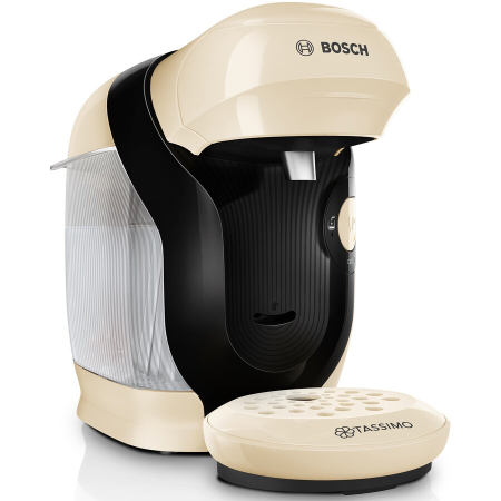 Espressoare si Cafetiere - Espressor Bosch Tassimo TAS117E, 1400W, 3.3Bar Bej