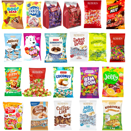 Pachet Maxi! Dulciuri pentru Halloween - 22 Produse / 21 Kg de Dulciuri [1]