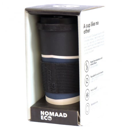 Pahar Eco-Friendly Refolosibil din Fibre de Bambus și Capac din Silicon pentru Cafea și Ceai - [00107] [1]