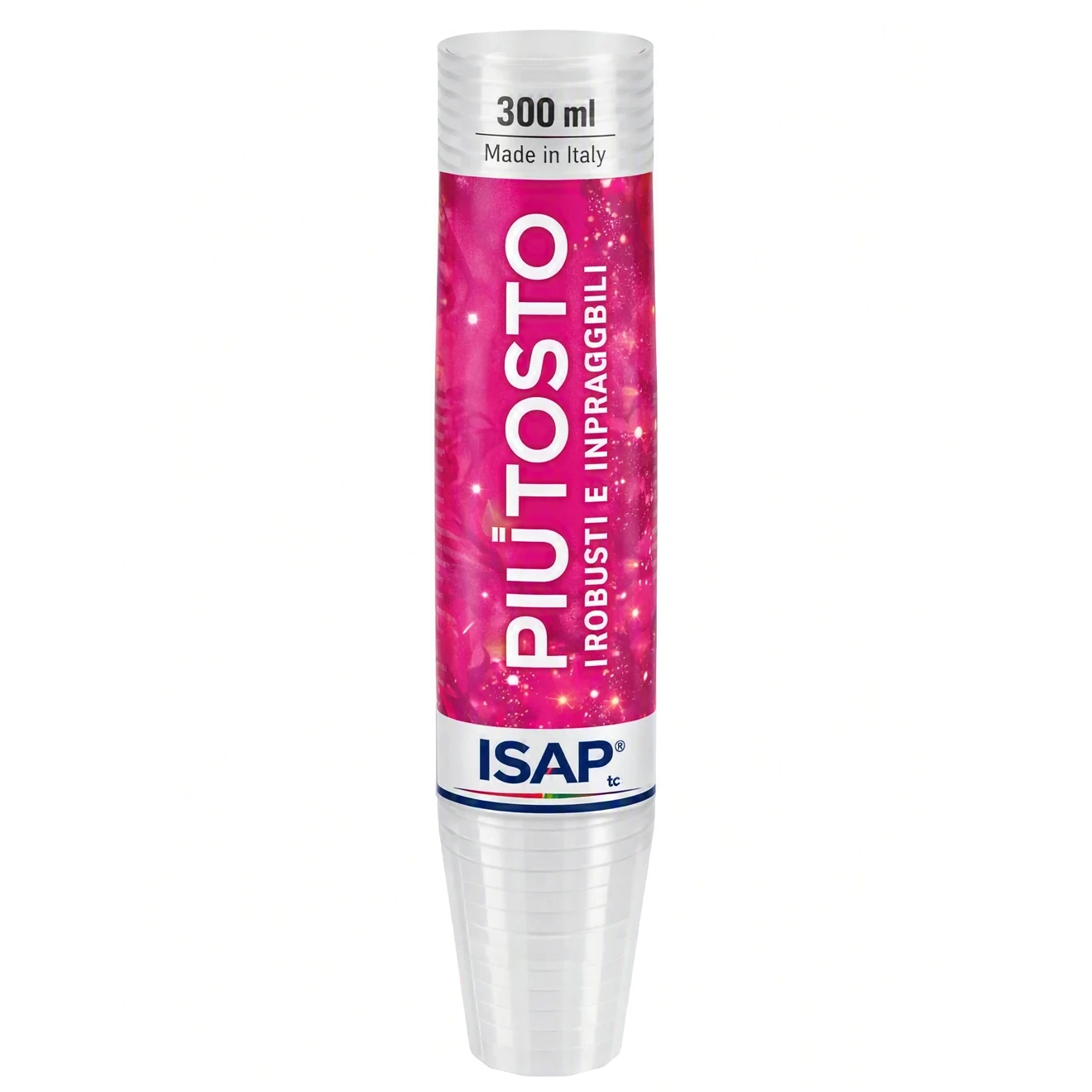 Accesorii & Cadouri - Pahare Transparente din Plastic Rigid 300ml ISAP 50buc
