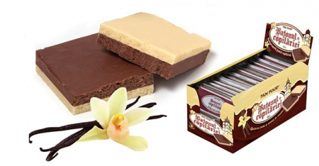 Ciocolata & Praline - PAN FOOD Batonul Copilariei cu Vanilie 45g