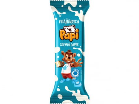 Prajituri Ambalate - PAPI Prajitura cu Lapte 24x35g