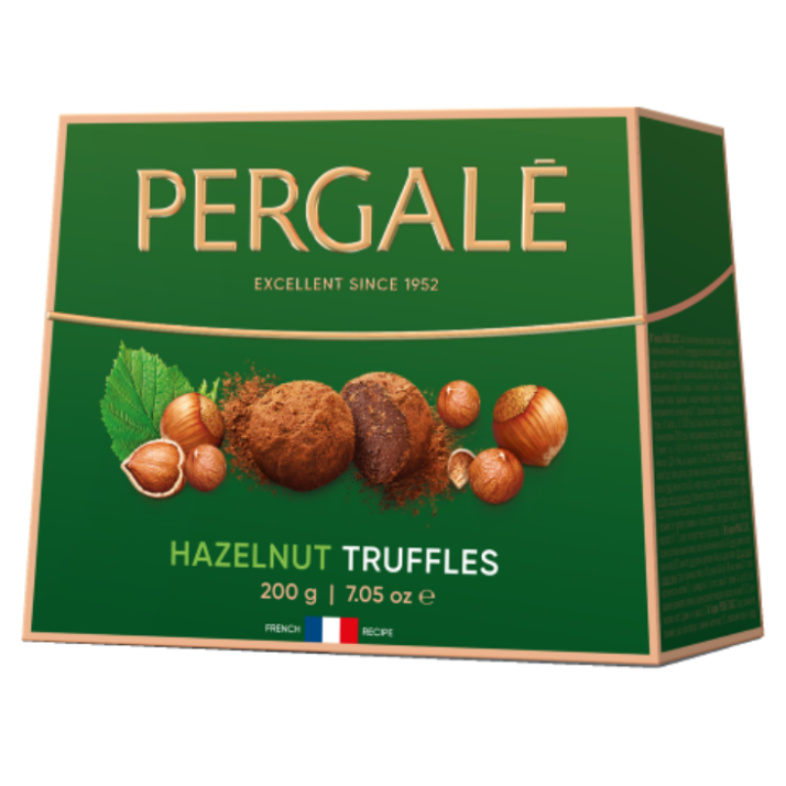 Dulciuri - PERGALE Truffles - Trufe de Cacao cu Aroma de Alune 200g