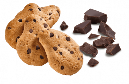 PINETA Cioccogocce Biscuiti cu Fulgi de Ciocolata 700g [1]