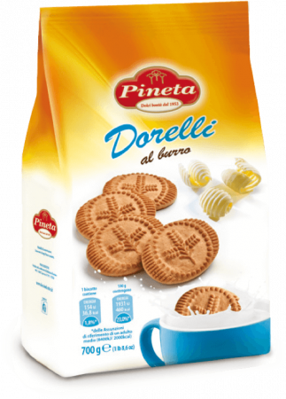 Biscuiti & Fursecuri - PINETA Dorelli Biscuiti cu Unt 700g