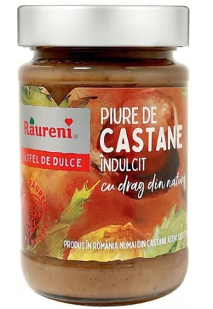 Dulciuri - Piure de Castane RAURENI 220g
