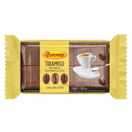 Biscuiti & Fursecuri - BOROMIR Prajitura Tiramisu 250g