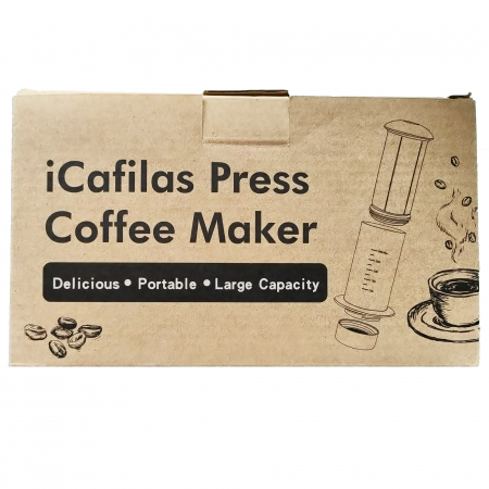 Presă de Aer pentru Prepararea Cafelei - Filtru de Cafea Espresso Manual, Portabil, Capacitate 300ml [9]