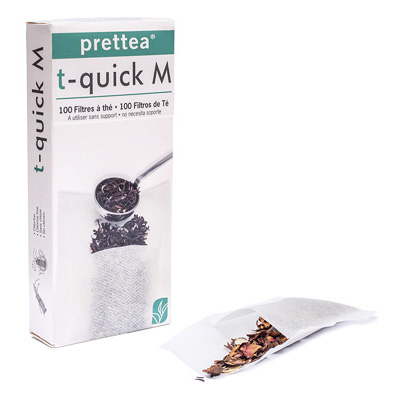 PRETTEA t-quick S Filtre de Unica Folosinta pentru Ceai 100buc [1]