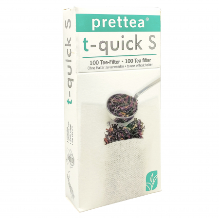 PRETTEA t-quick S Filtre de Unica Folosinta pentru Ceai 100buc [1]