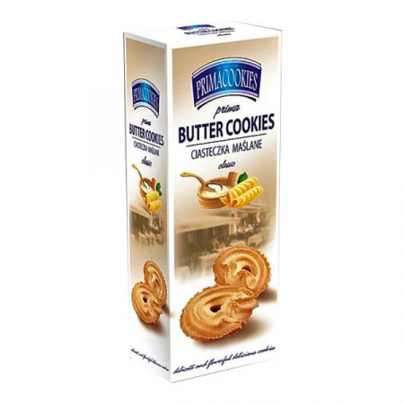 Biscuiti & Fursecuri - PRIMACOOKIES Butter Cookies Biscuiti cu Unt Clasici 130g