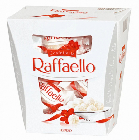 RAFFAELLO Bomboane Crocante cu Nuca Cocos si Migdale 230g [1]